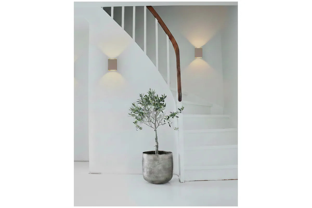 ANTIDARK Shell Væglampe Up/Down LED Coffee billede 4