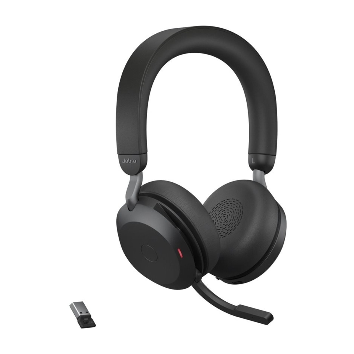 Jabra Evolve2 75 trådløst headset, sort billede 3