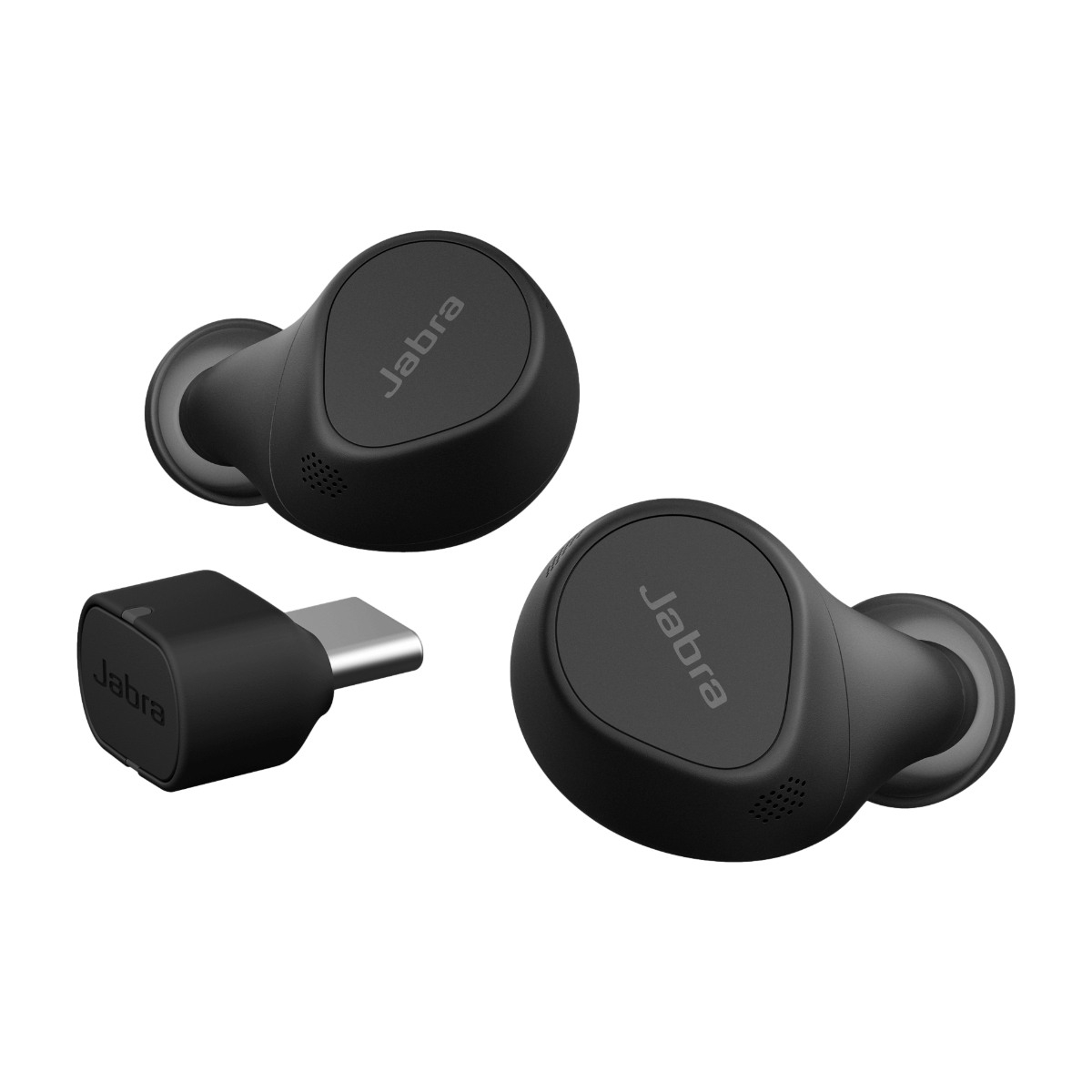 Jabra Evolve2 Buds UC Headset, sort billede 1