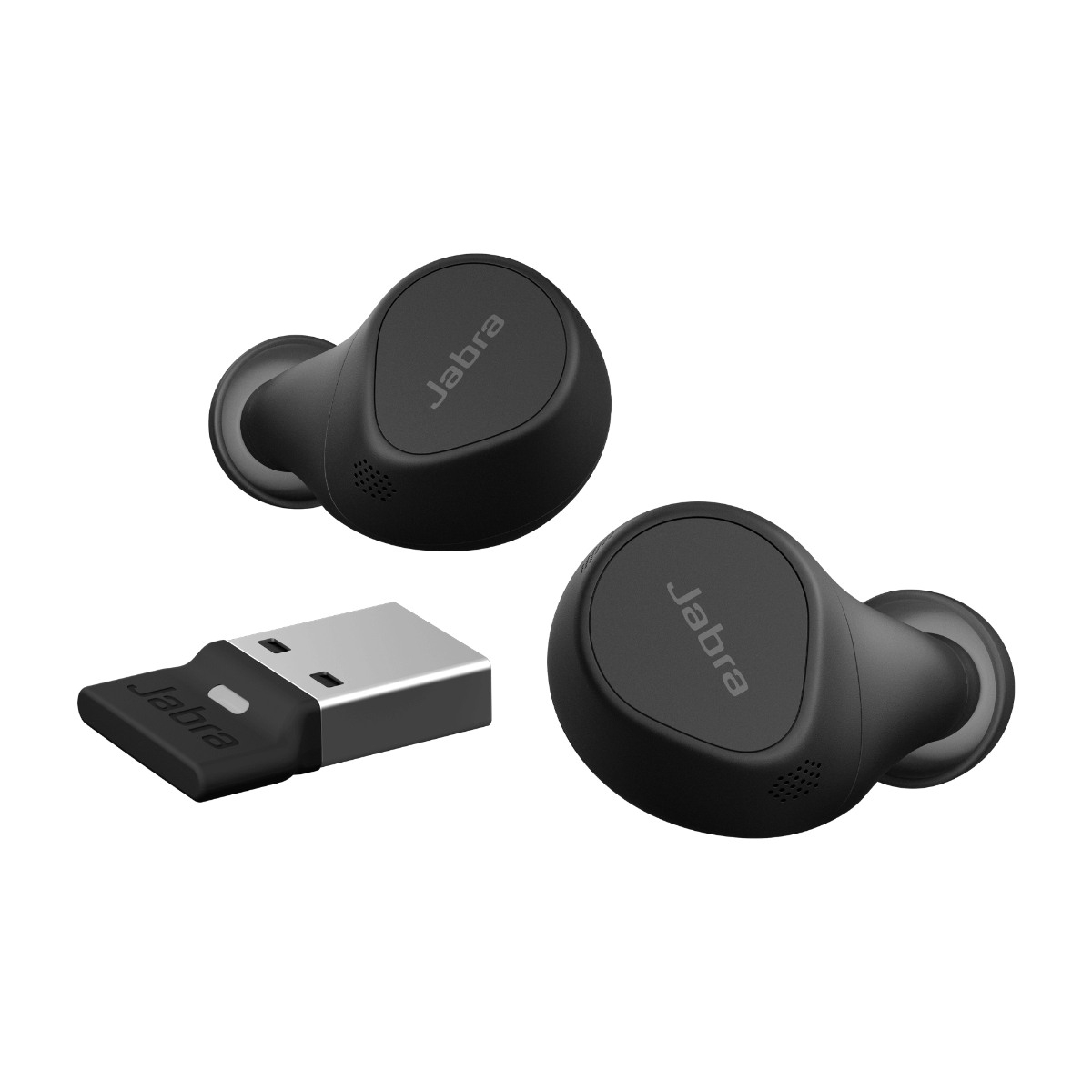 Jabra Evolve2 Buds MS USB-A True Wireless hovedtelefoner billede 2