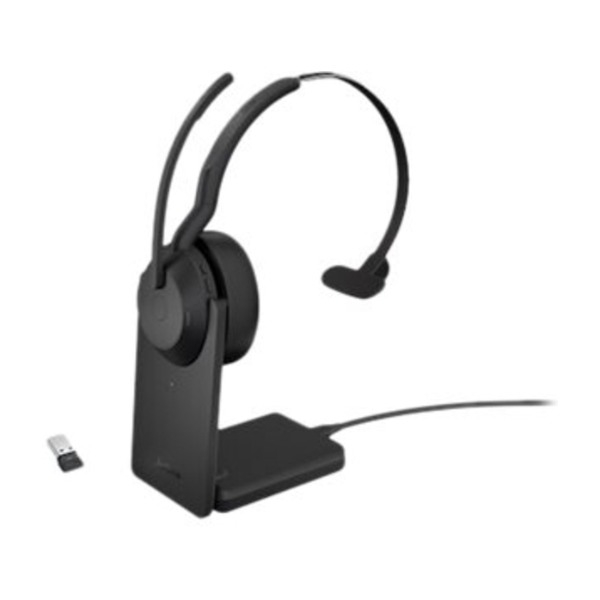 Jabra Evolve2 55 Link380a UC Mono headset, sort billede 3