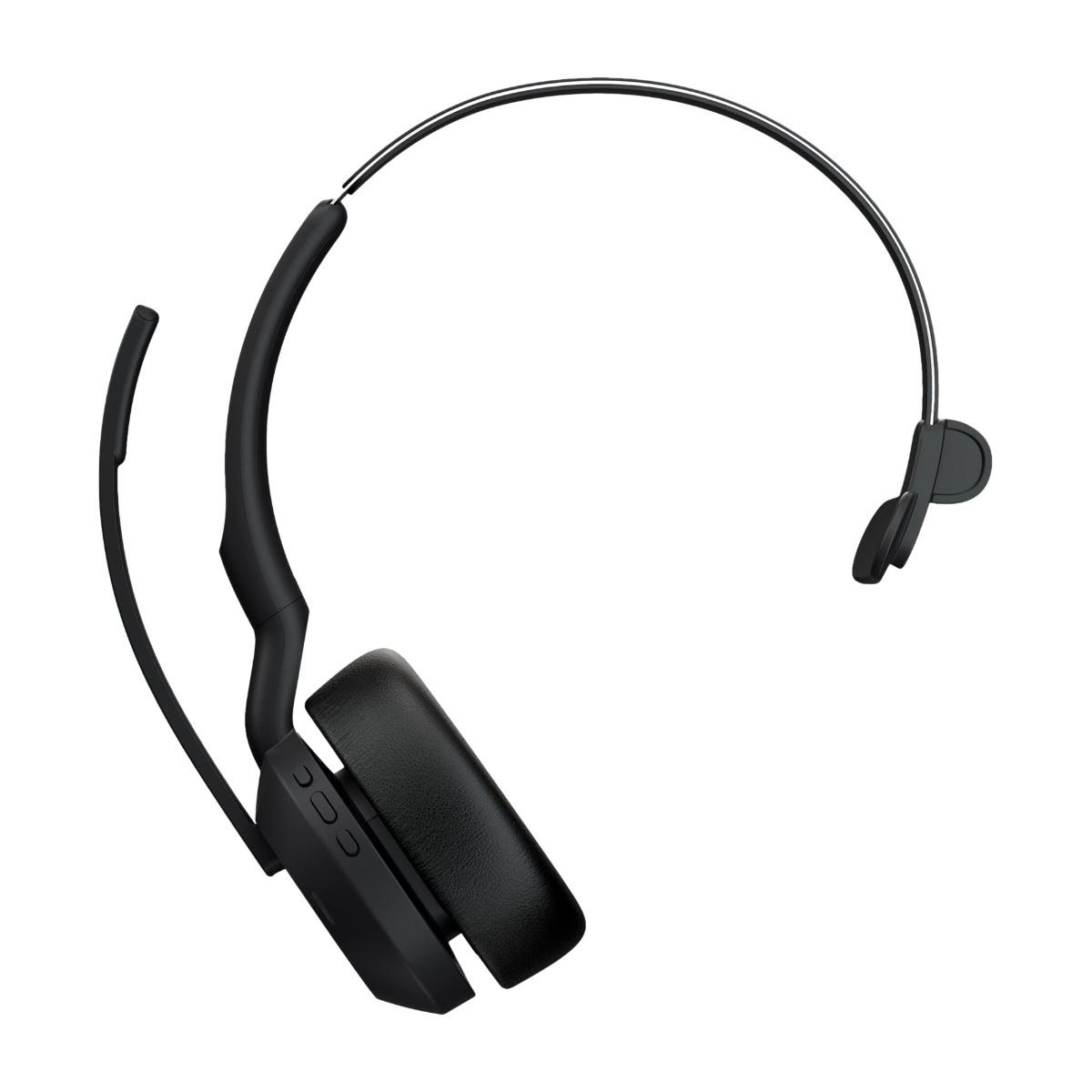 Jabra Evolve2 55 Link380c MS Mono headset, sort billede 1