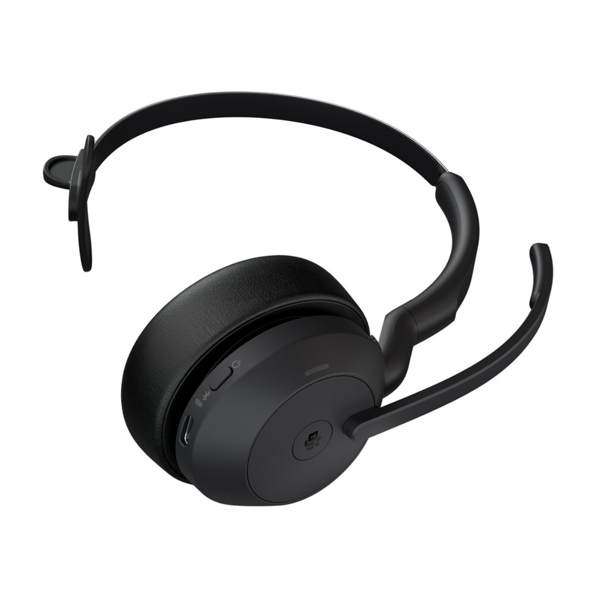 Jabra Evolve2 55 Link380c MS Mono headset, sort billede 2
