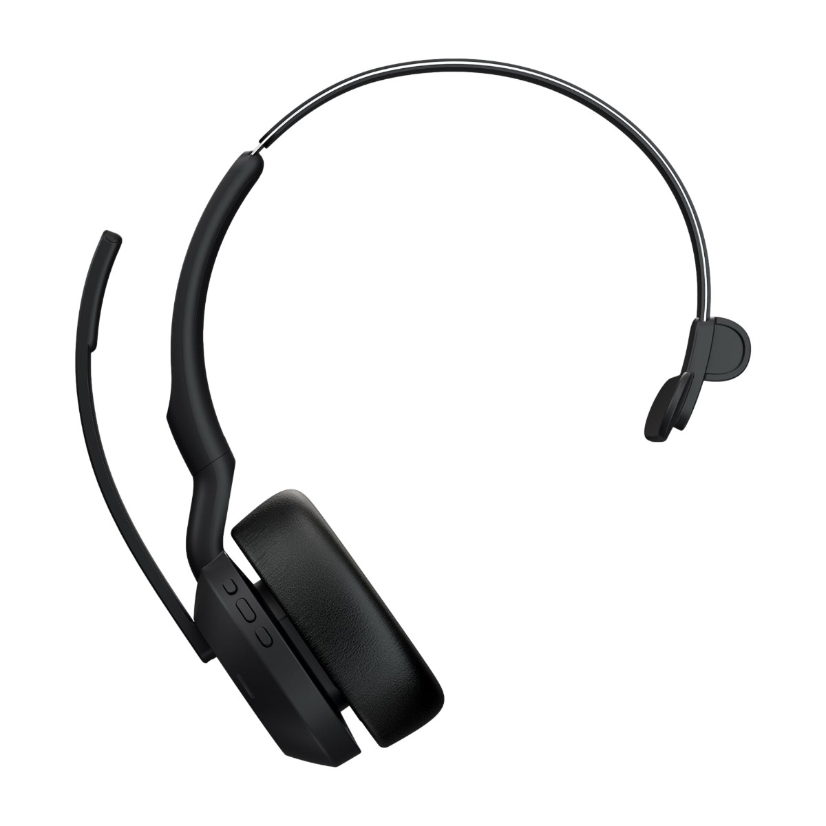 Jabra Evolve2 55 Link380a MS Mono headset, sort billede 1