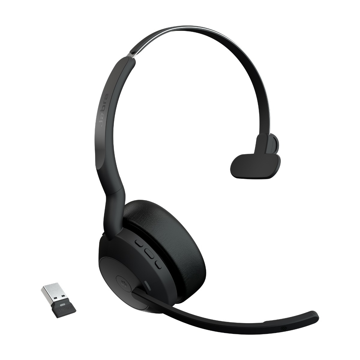 Jabra Evolve2 55 MS Link 380A Mono trådløst headset billede 1