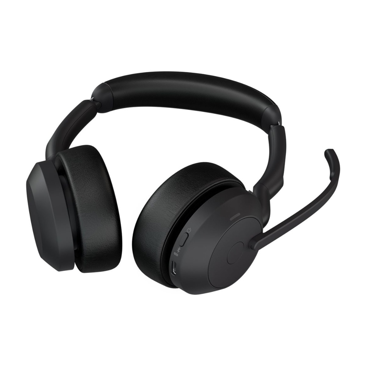 Jabra Evolve2 55 Link380c UC Stereo headset, sort billede 2