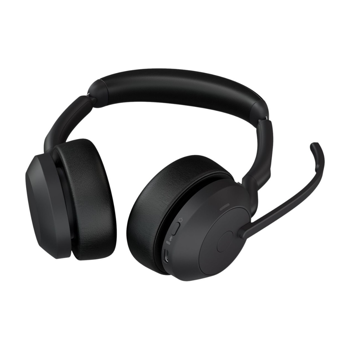 Jabra Evolve2 55 Link380A UC stereo headset, sort billede 2
