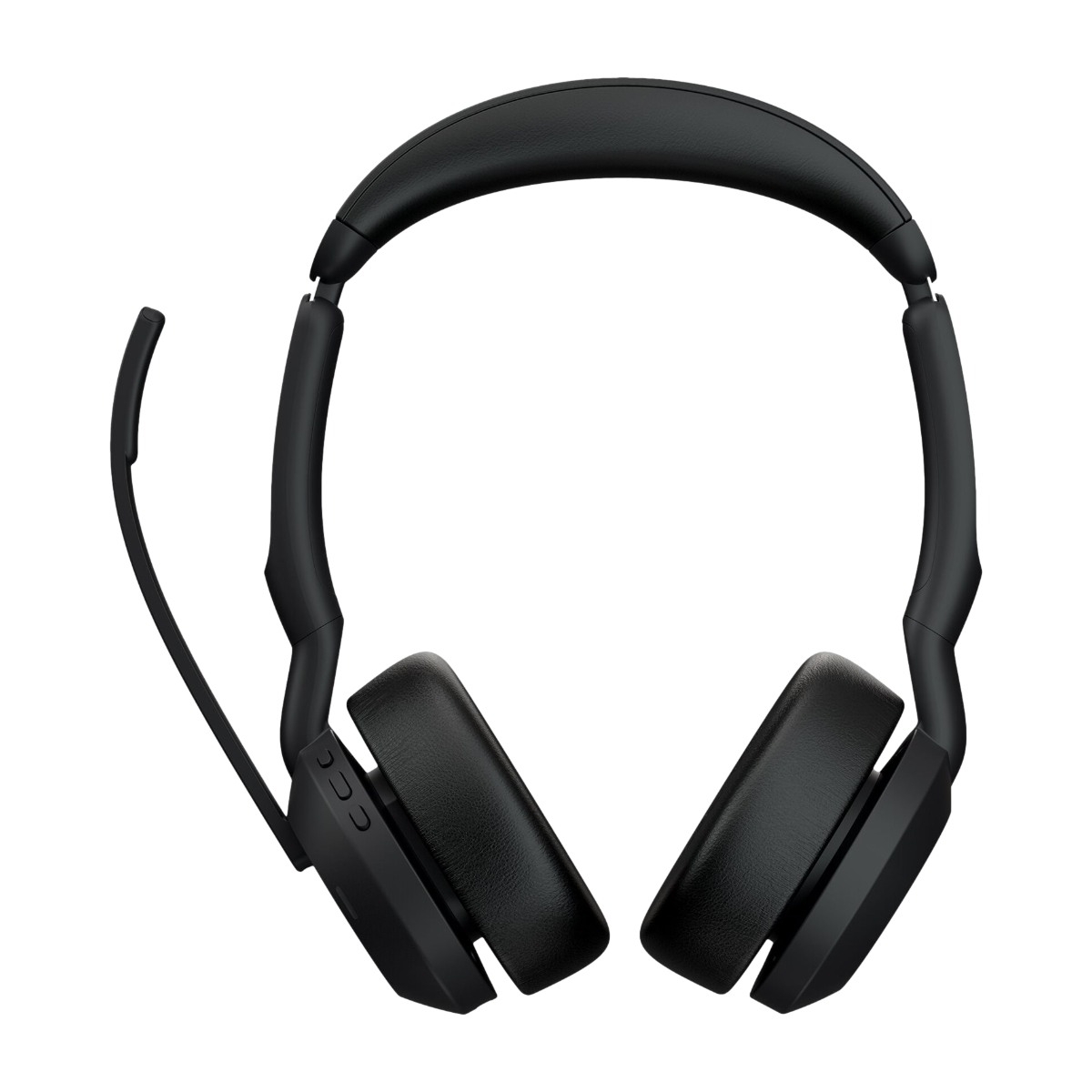 Jabra Evolve2 55 Link380A UC stereo headset, sort billede 1