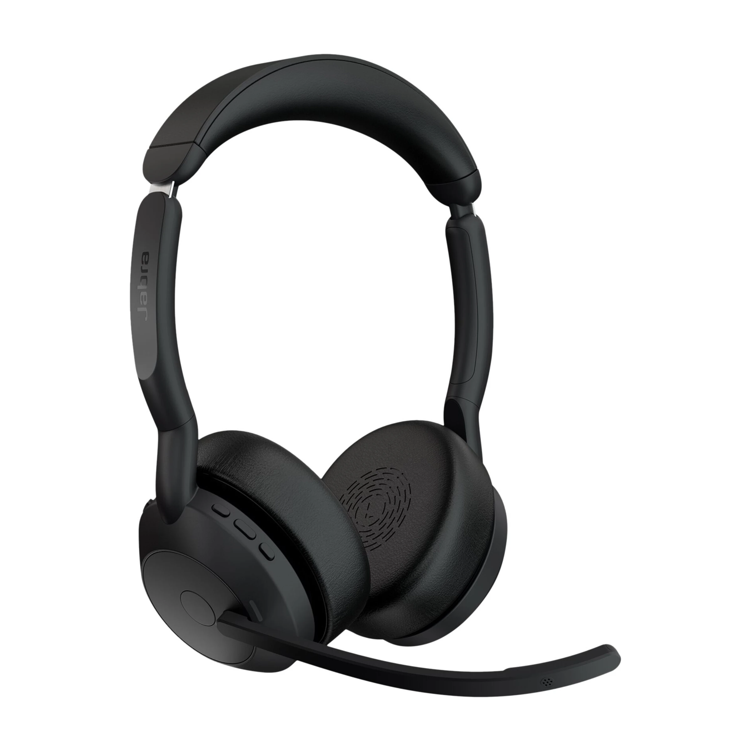 Jabra Evolve2 55 Link380A UC stereo headset, sort billede 4