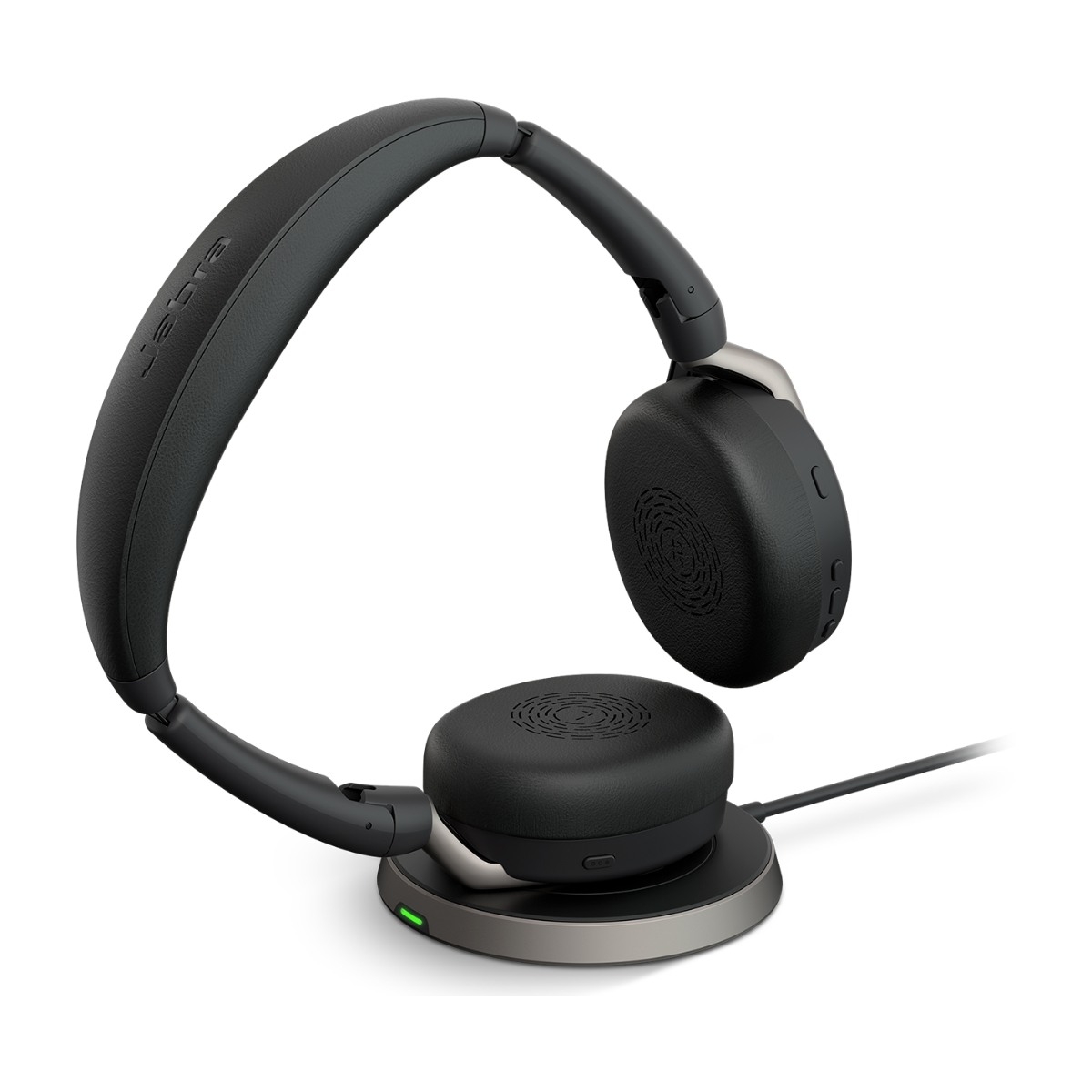 JABRA EVOLVE2 65 FLEX USB-A MS STEREO HEADSET OG OPLADNINGSPLADE billede 4
