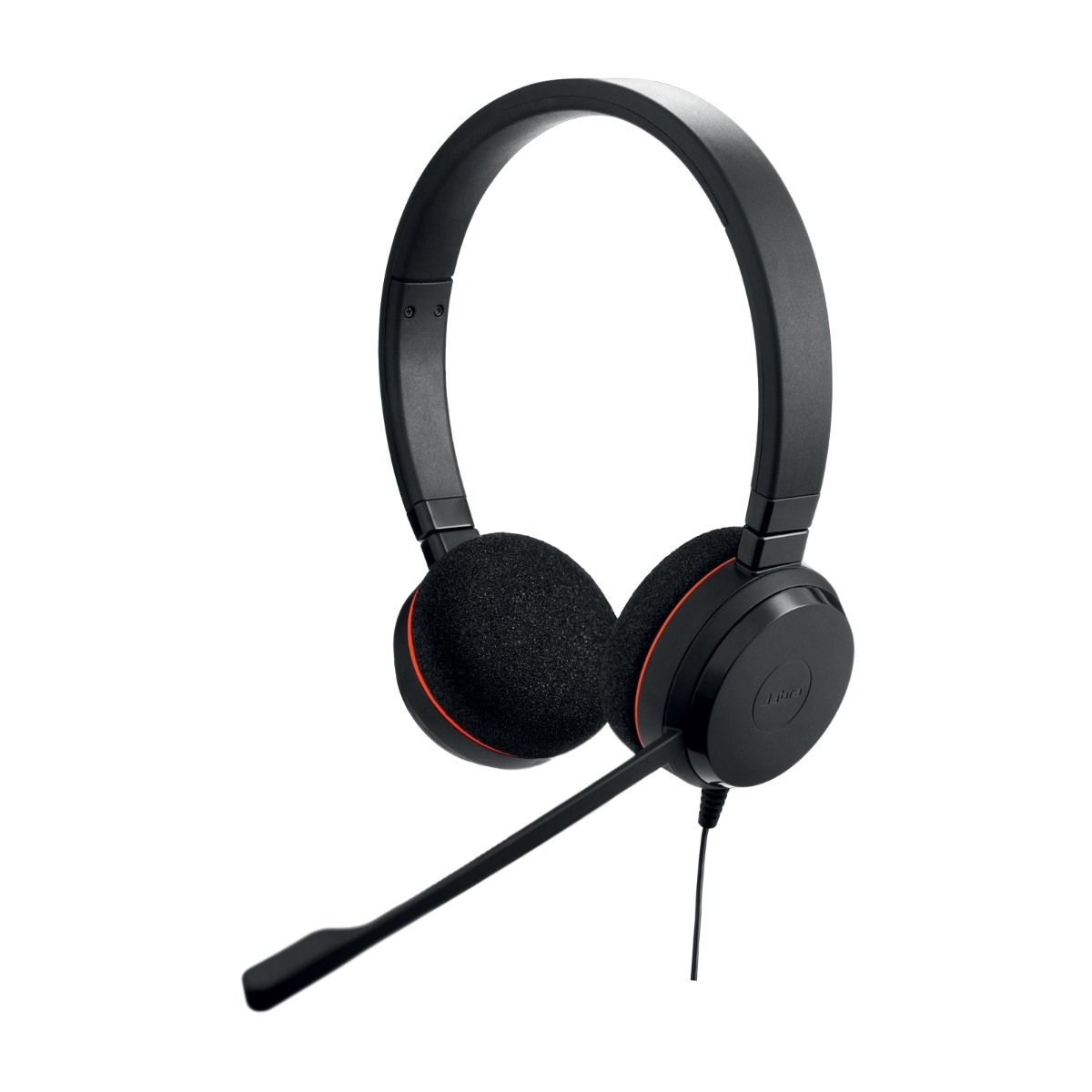 Jabra Evolve 20 Hovedtelefoner med ledning, USB-C/A, Sort billede 1