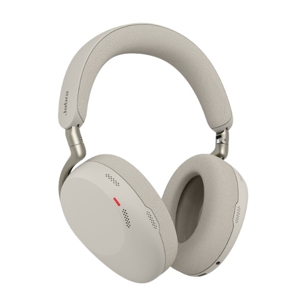 Jabra Evolve3 85 MS + Link 390c Headset, Varm grå billede 1