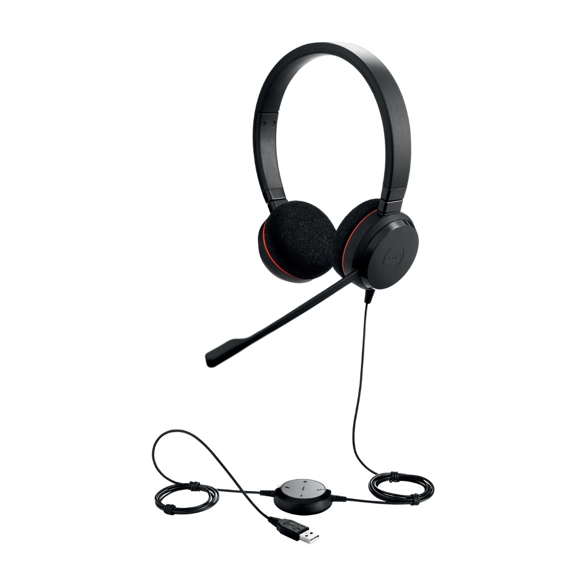 Jabra Evolve 20 Stereo USB headset billede 3