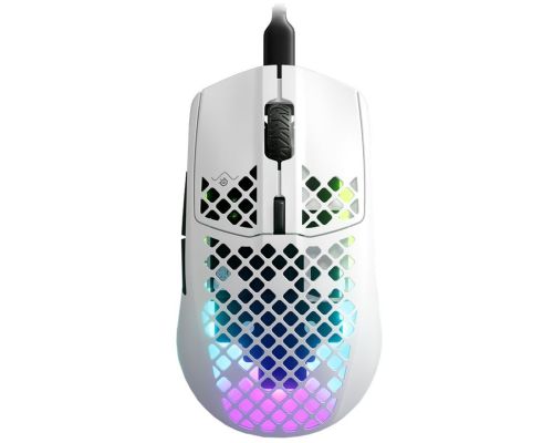 SteelSeries Aerox 3 (2022) Snow gaming mus billede 1