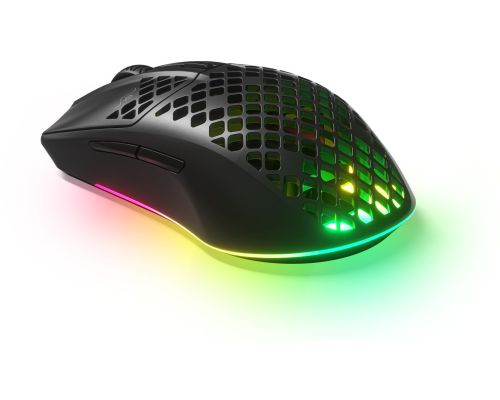 Steelseries Aerox 3 Wireless gaming mus, Onyx sort billede 2