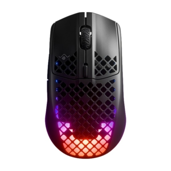 Steelseries Aerox 3 Wireless gaming mus, Onyx sort billede 1