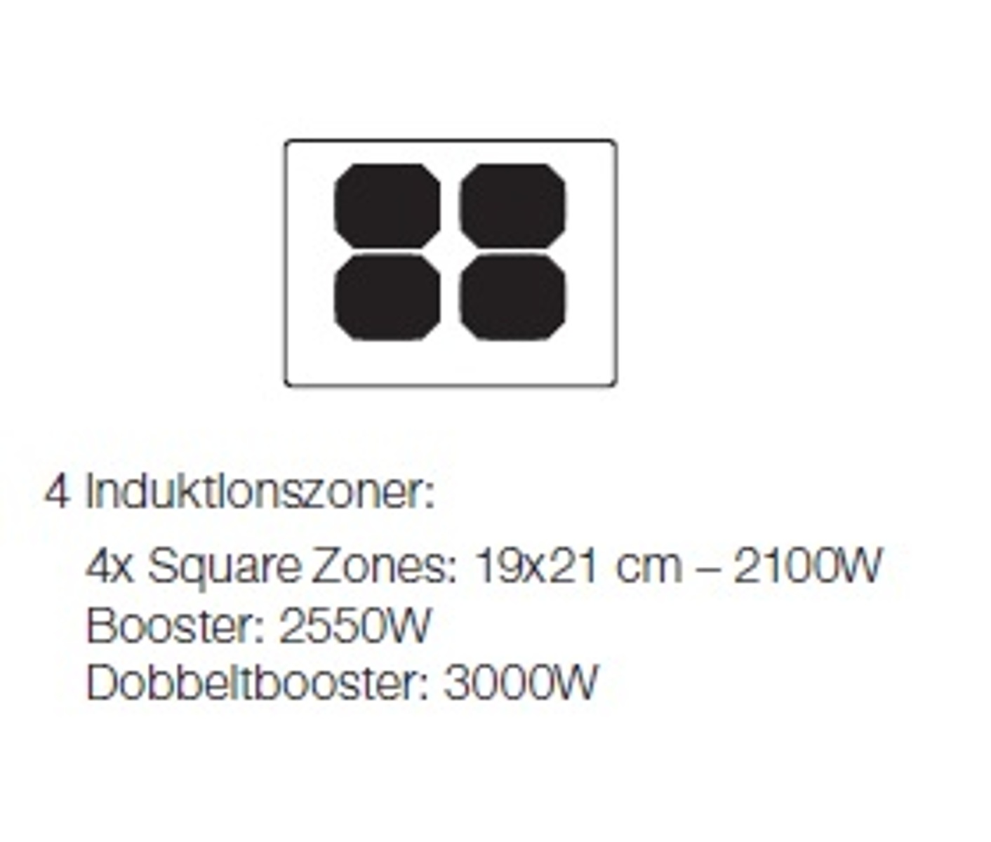 Witt WIF828 Induktionskogeplade billede 3