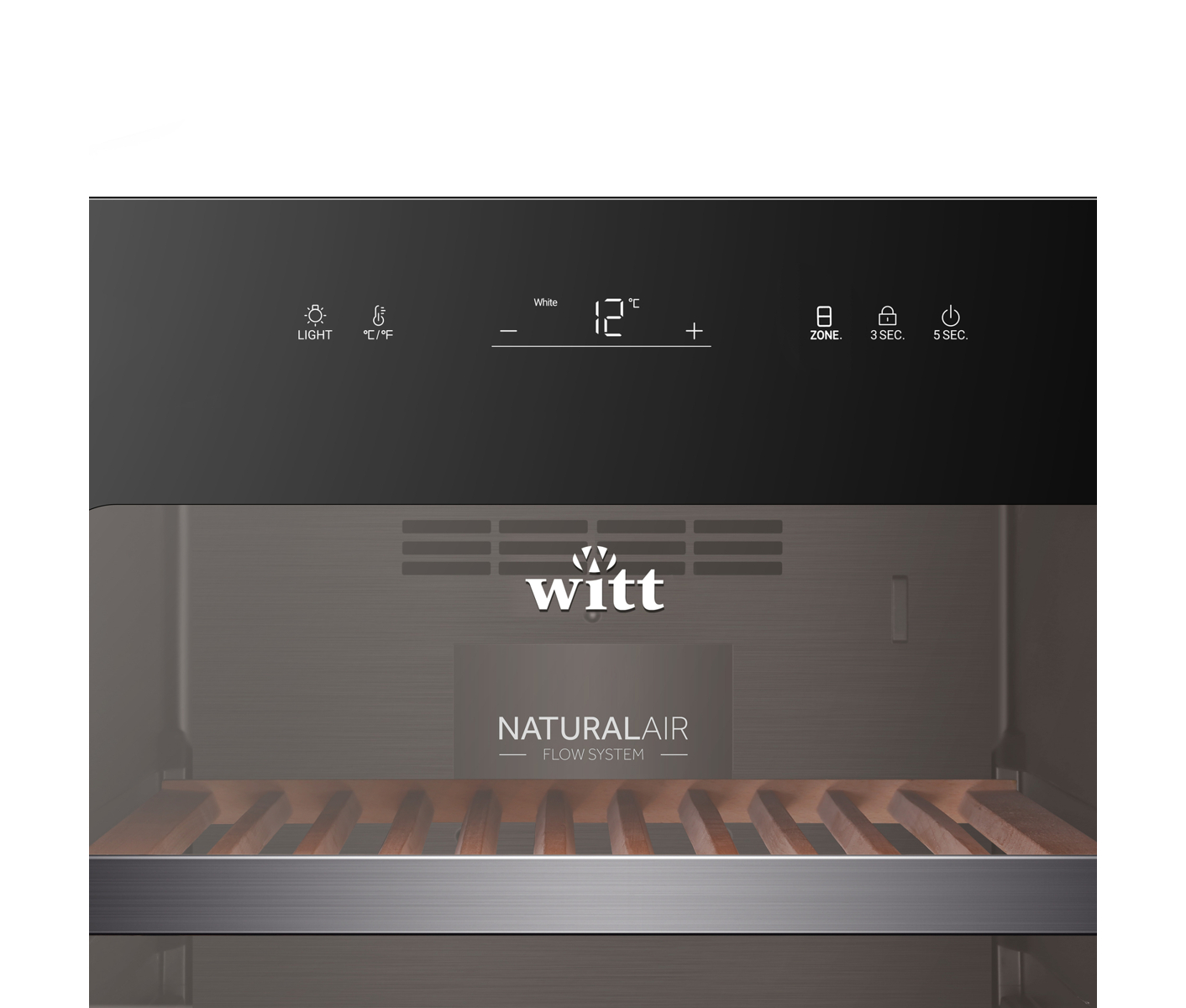 Witt WCF190B236G2 Freestanding Wine Vinkøleskab