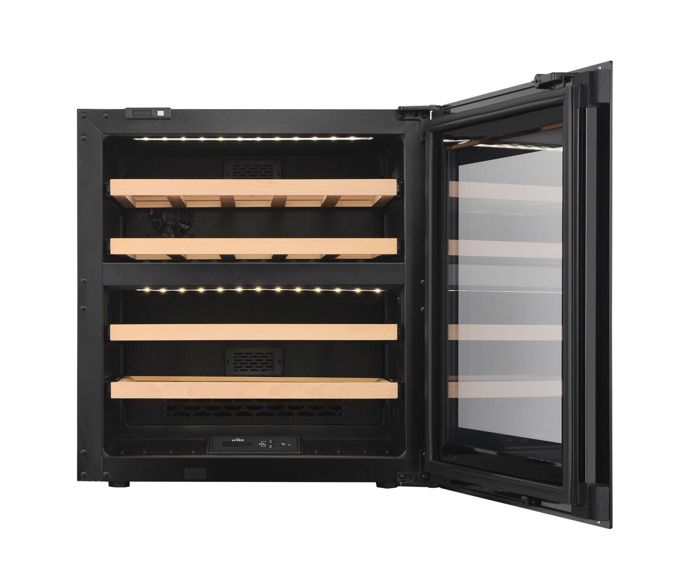 Witt WISK6026T-2B Built-in Win E Black Vinkøleskab