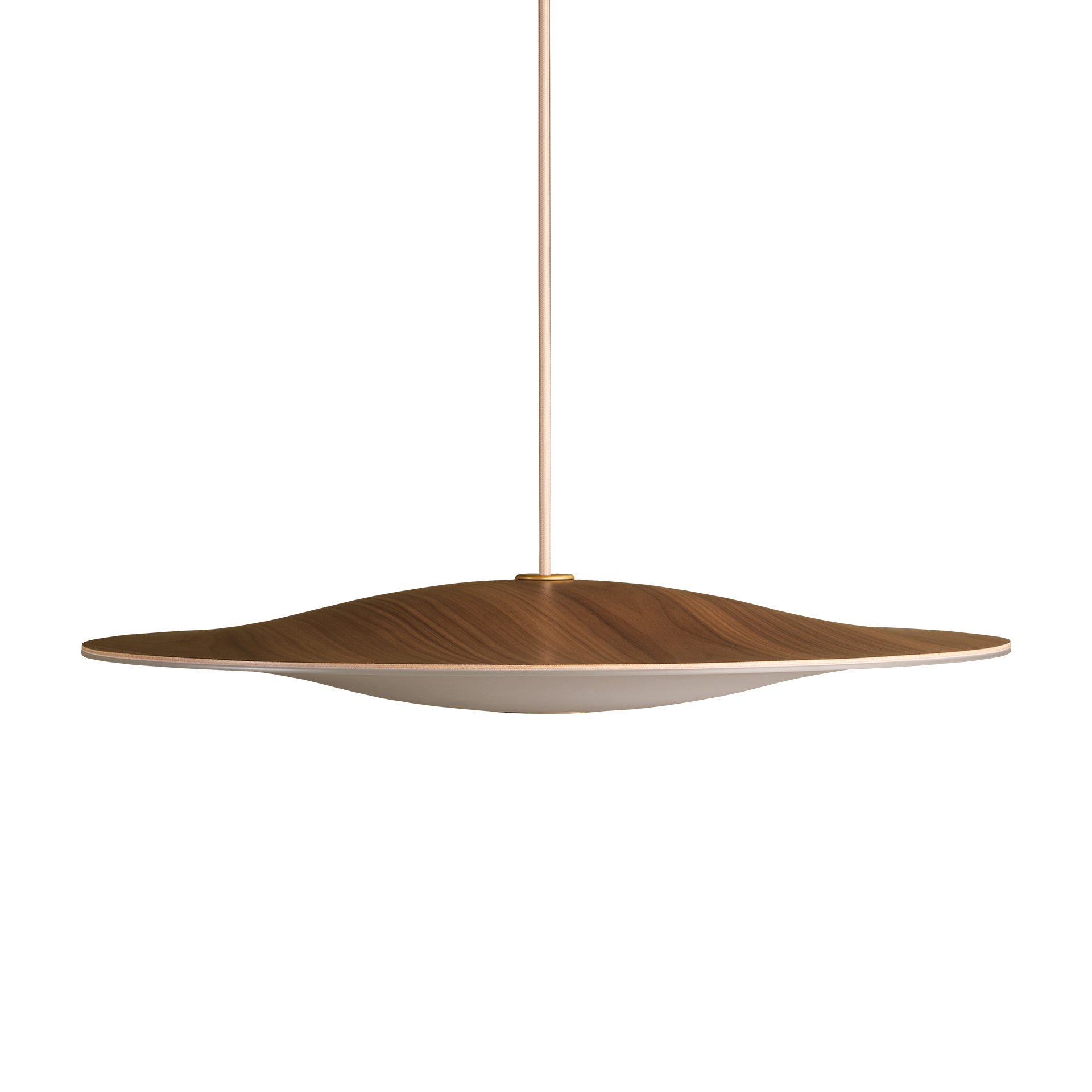 Sinus 550P LED pendel valnød/opal glas billede 1