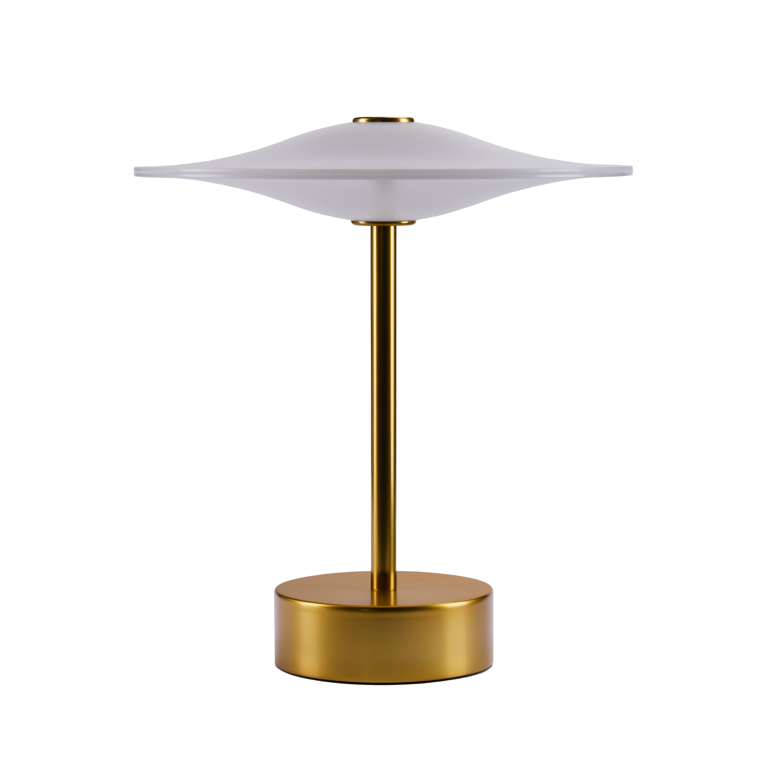Piet Hein Sinus22 Bordlampe Messing billede 1