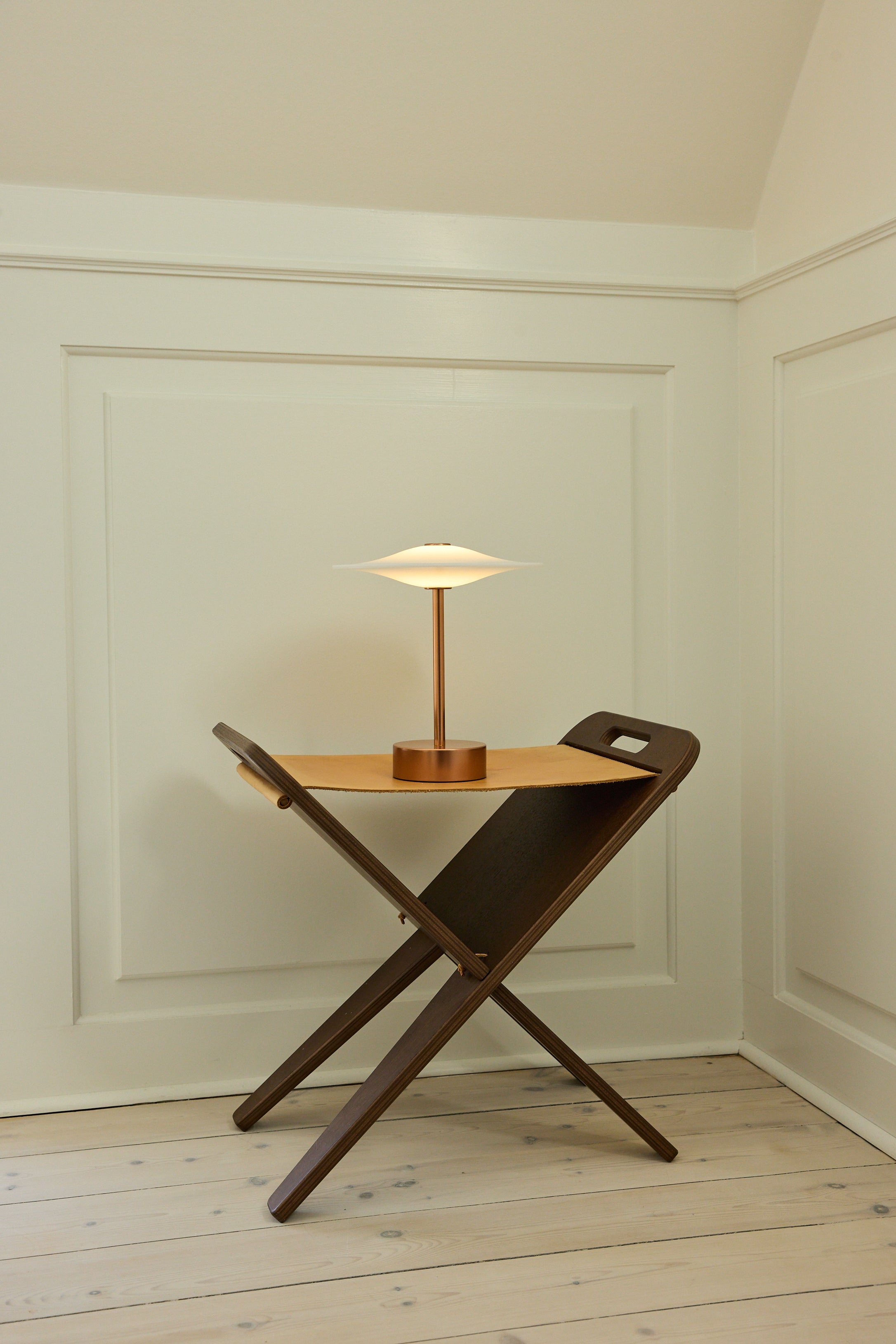 Piet Hein Sinus22 Bordlampe Kobber billede 4