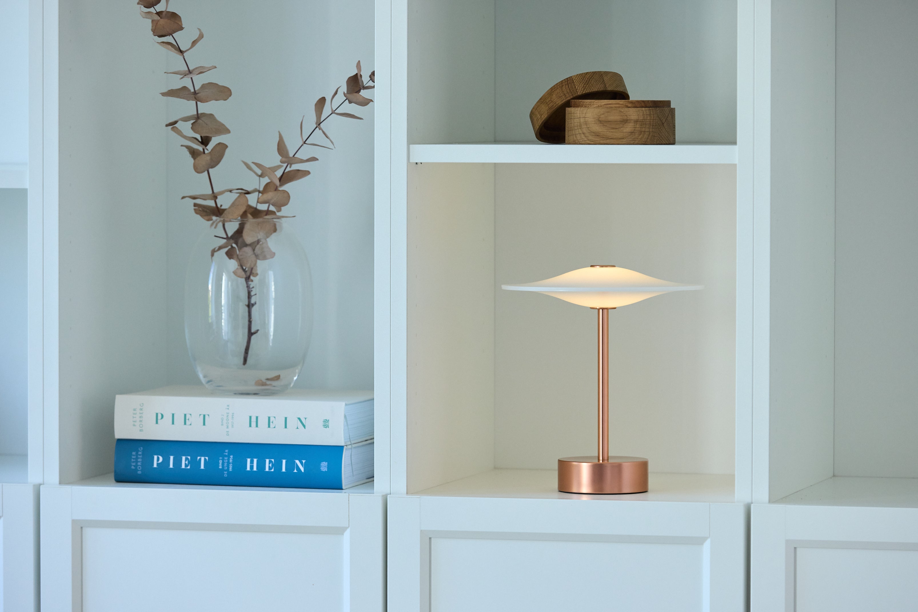 Piet Hein Sinus22 Bordlampe Kobber billede 3