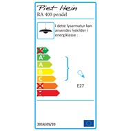 Piet Hein RA 400 Pendel Krom billede 4