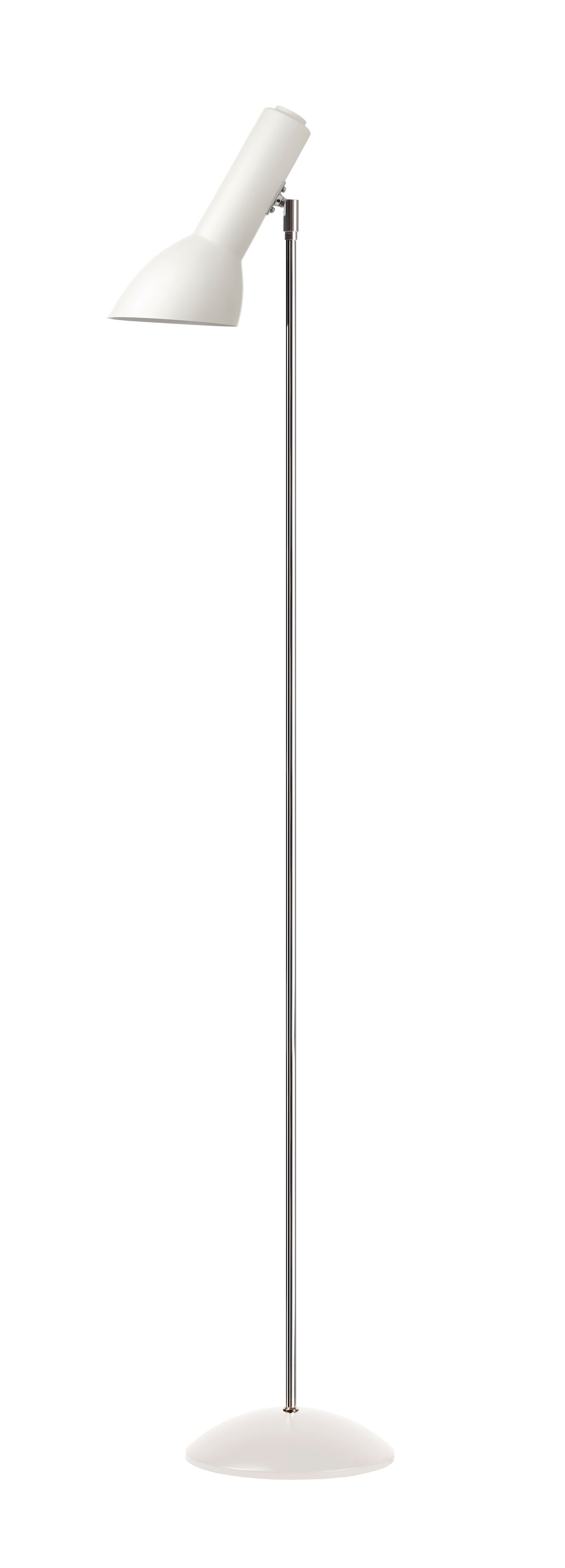 Oblique Hvid/Krom - Gulvlampe billede 1