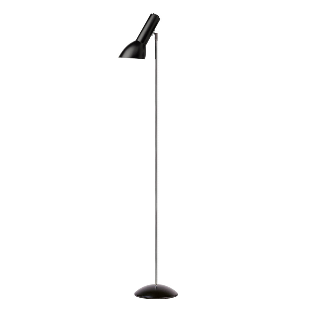 Oblique Sort/Krom - Gulvlampe billede 2