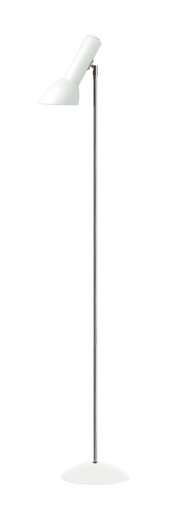 Oblique Blank Hvid/Krom - Gulvlampe billede 1