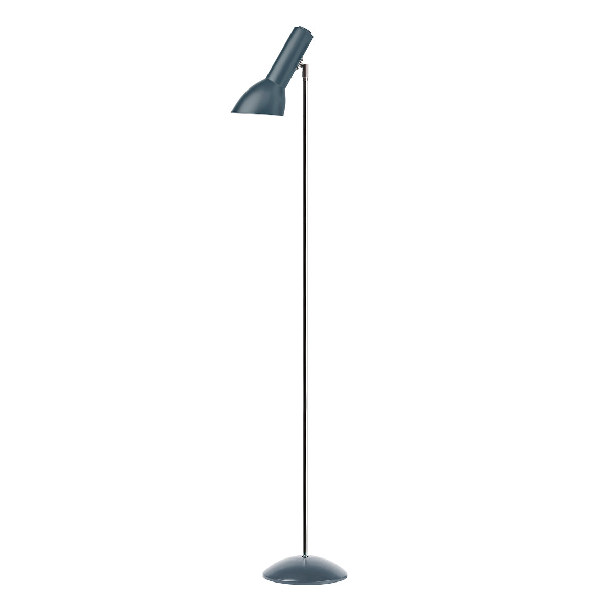 Oblique Petroleumsblå/Krom - Gulvlampe billede 2
