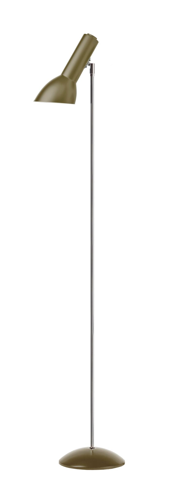Oblique Olivengrøn/Krom - Gulvlampe billede 1