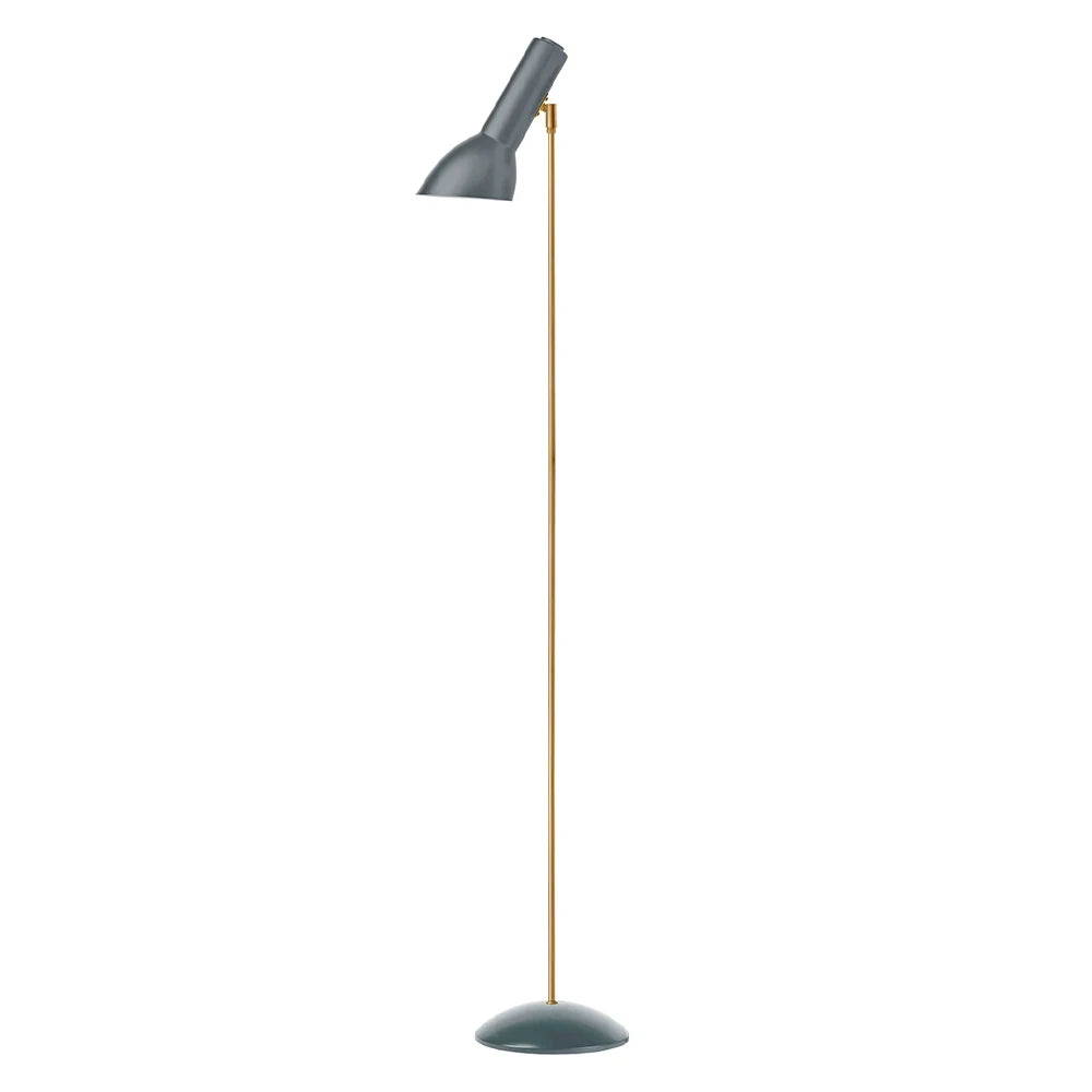 Oblique Flintgrå/Messing - Gulvlampe billede 2