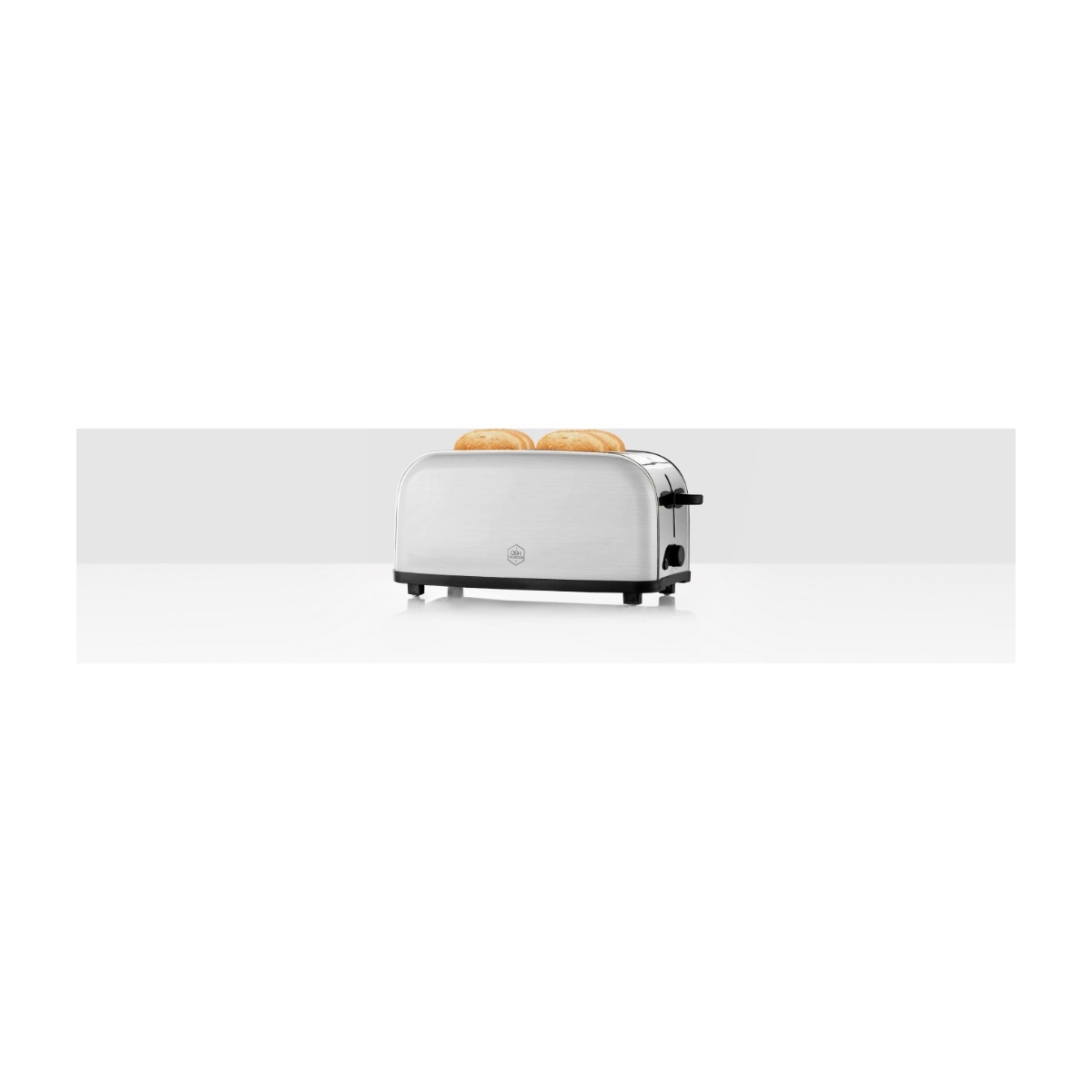 OBH 2268 Manhattan Steel Toaster 4 skiver