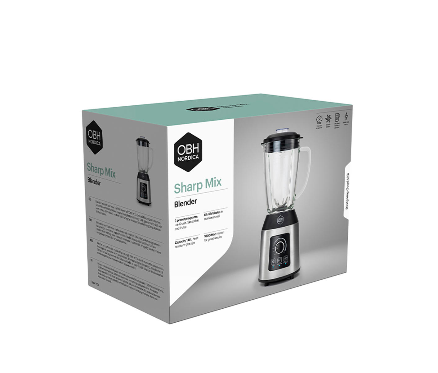 OBH Nordica Sharp Mix 1000W Blender