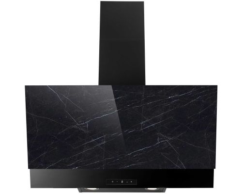 Eico 5926 Udine 80 Black Stone Skråtstillet emhætte billede 1