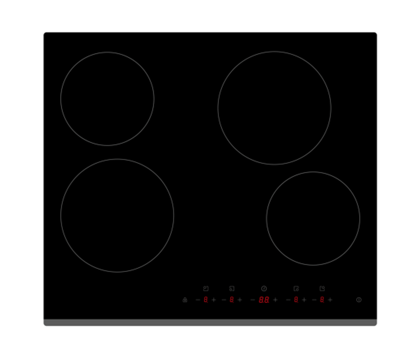 Eico Hh 60-2 Keramisk Kogeplade billede 1