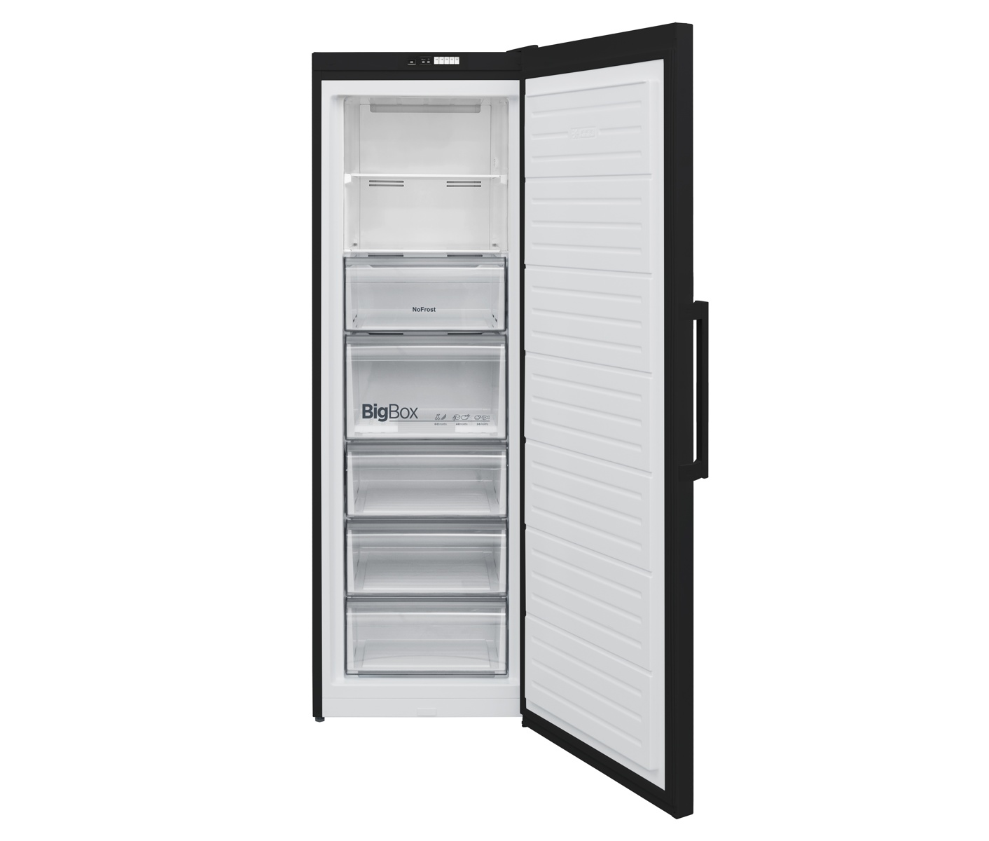 Vestfrost S3F186DNFBLK Fryseskab billede 2