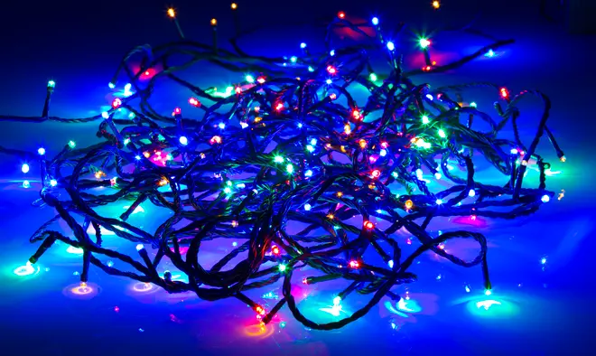 Nowel Lyskæde 100 LED farvekontrol billede 4