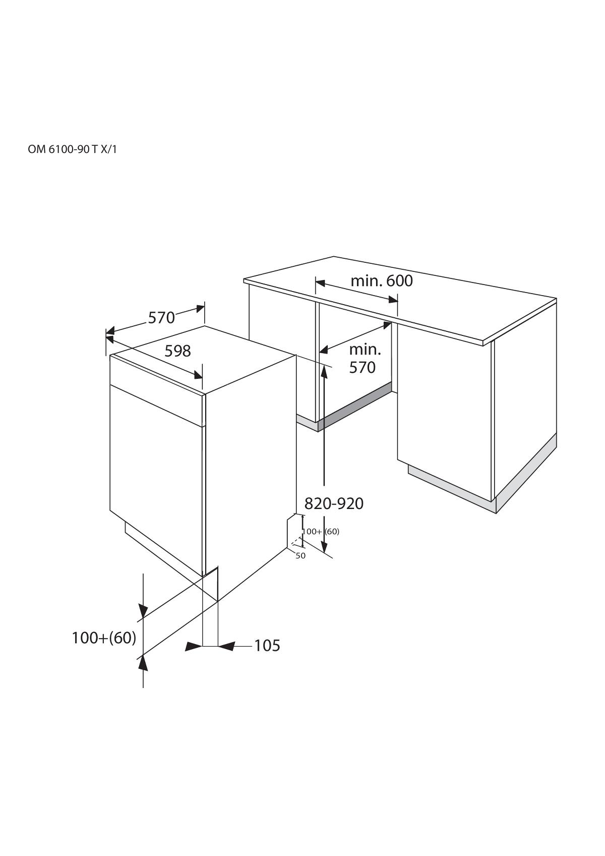 Gram OM 6100-90 T X/1 Underbygning billede 2