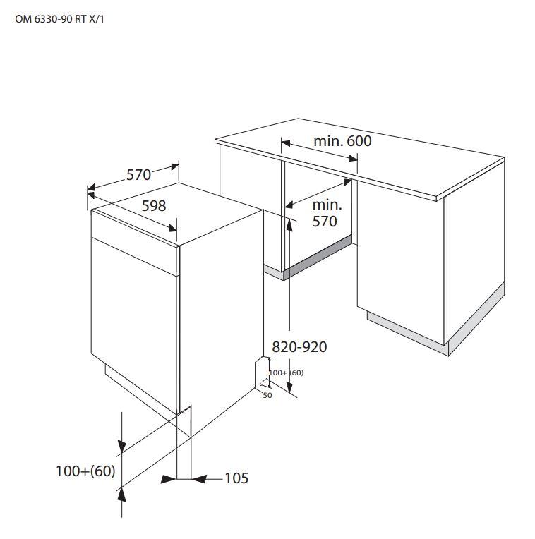 Gram OM 6330-90 RT X/1 Underbygning billede 3