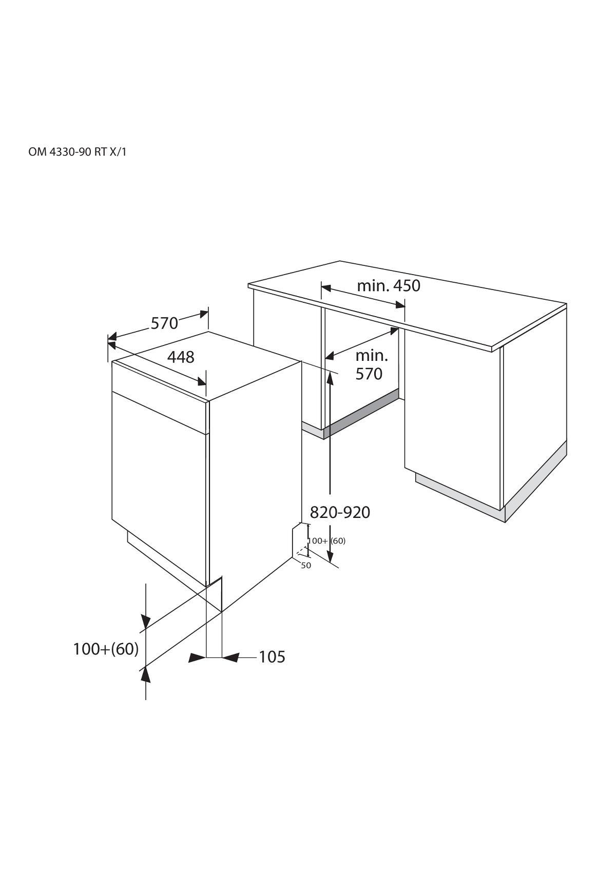 Gram OM 4330-90 RT X/1 Underbygning billede 2
