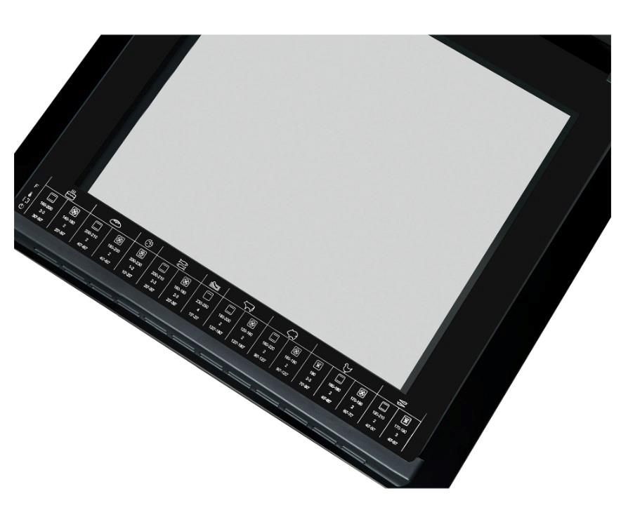 Gram IO 5610-90 X indbygningsovn stål billede 4