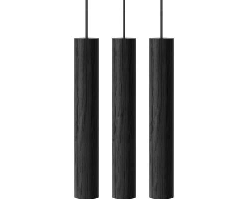 UMAGE Chimes Cluster 3 Ø3,4 Sort Egetræ - Pendel billede 2