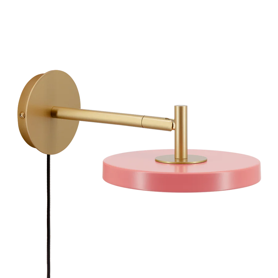 Asteria Wall Short Nuance Rose LED væglampe billede 1