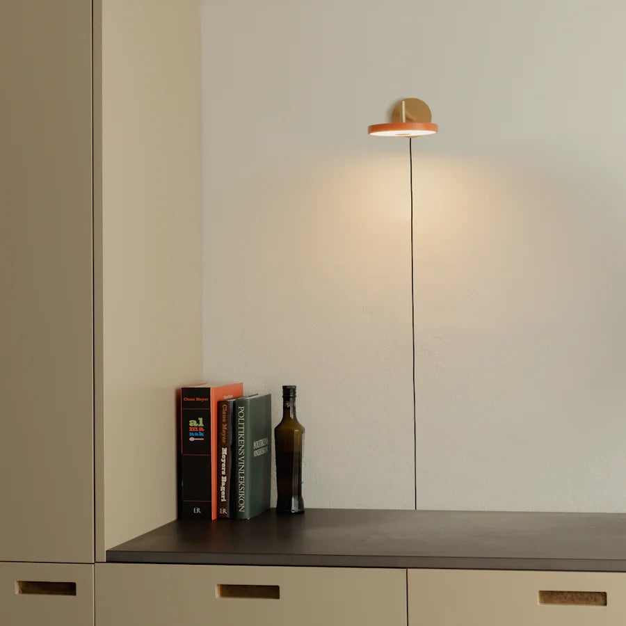 Asteria Wall Short Nuance Orange LED væglampe billede 2