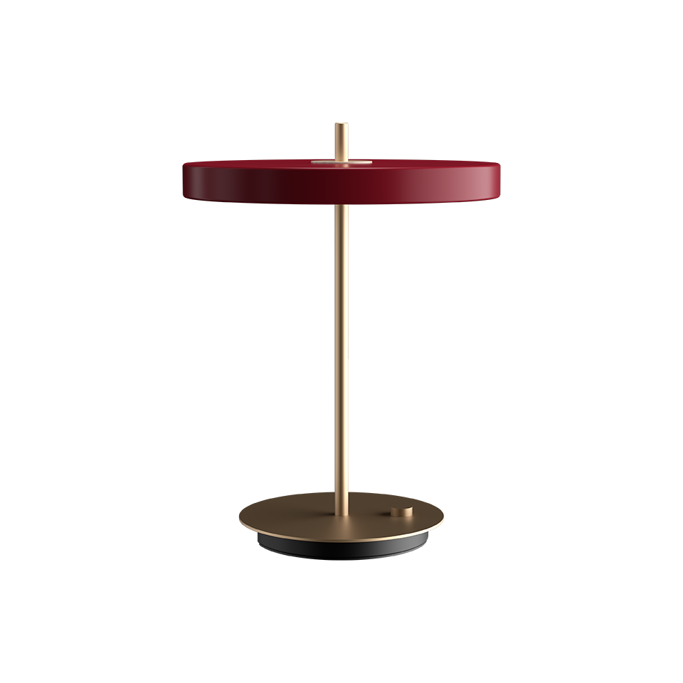UMAGE Asteria Table Ø31 Rubinrød - Bordlampe billede 1