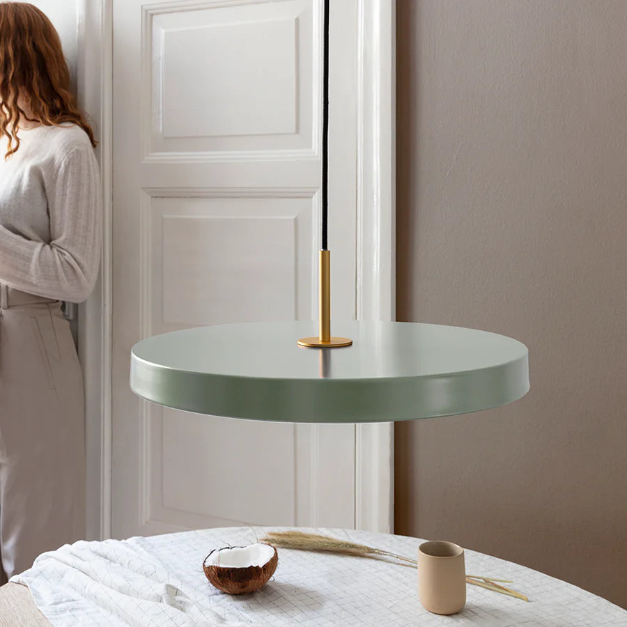 Asteria Medium Ø43 Pendel Nuance Oliven billede 3