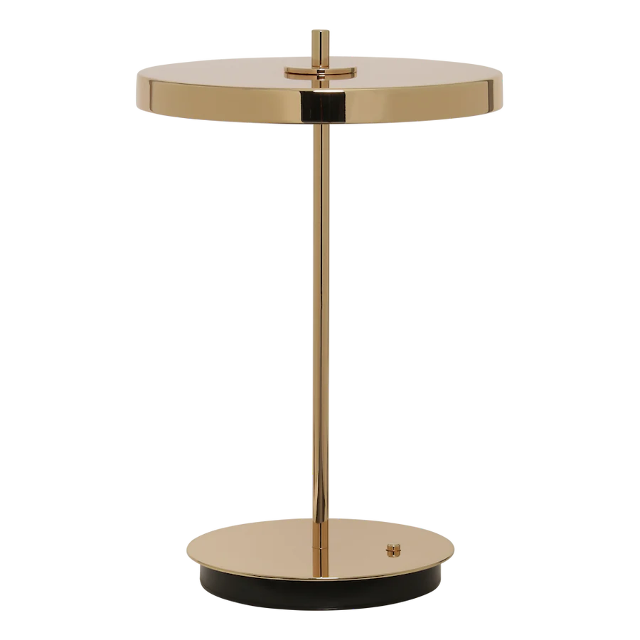 Asteria Move Polished Brass LED portable bordlampe billede 2